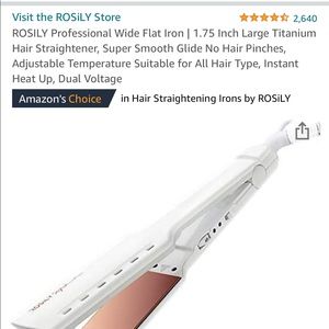 ROSiLY hair straightener